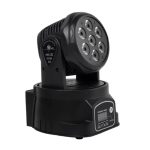 Led moving wash 7x12w RGBW