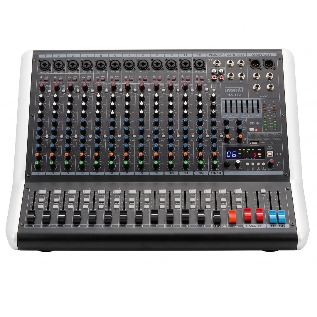 244108357_aktivnyj-mikshernyj-pult Активный микшерный пульт InterM RAT-14D — изображение 1
